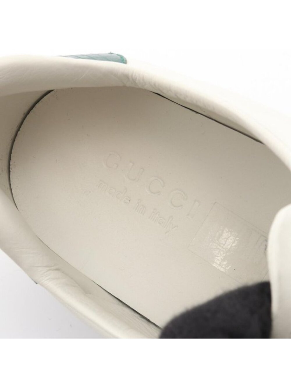 Gucci Sneakers Embroidered Sherry Line Leather - Picture 5 of 11